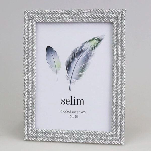 Selim Dekor Elise 13x18 Çerçeve Gümüş