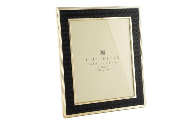 Mikasa Moor Siyah Gold Deri Çerçeve 20x25cm