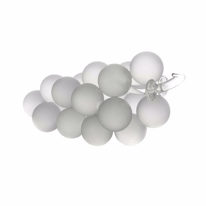 Mikasa Moor Üzüm Cam Dekor Obje 24x11x12cm