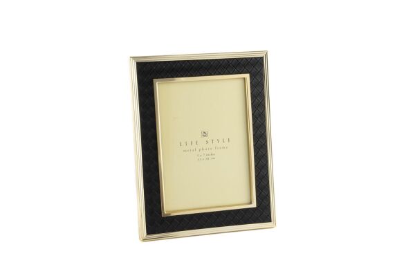 Mikasa Moor Siyah Gold Deri Çerçeve 13x18cm