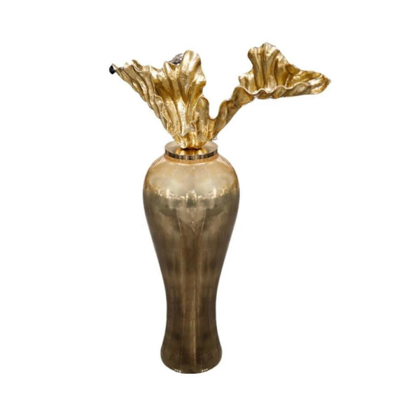 Luckyart Gold Yapraklı Kup 103 Cm