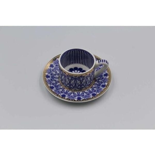 Kosova FNC-08 Bone China 90cc 6 lı Fincan Çiçek/Papatya