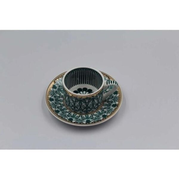 Kosova FNC-08 Bone China 90cc 6 lı Fincan Çiçek/Papatya