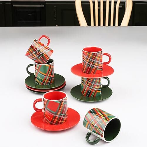 Kosova EKS-02 Porselen 6lI Fincan Takımı 90cc