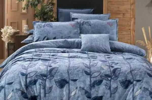 Sarev De Jessie Nevresim Takımı Mavi Tek Kişilik