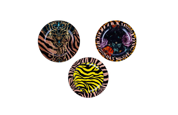 Lucky Art Juliet Bone 20 Cm 6'lı Tabak Seti