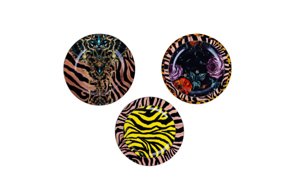 Lucky Art Juliet Bone 20 Cm 6'lı Tabak Seti