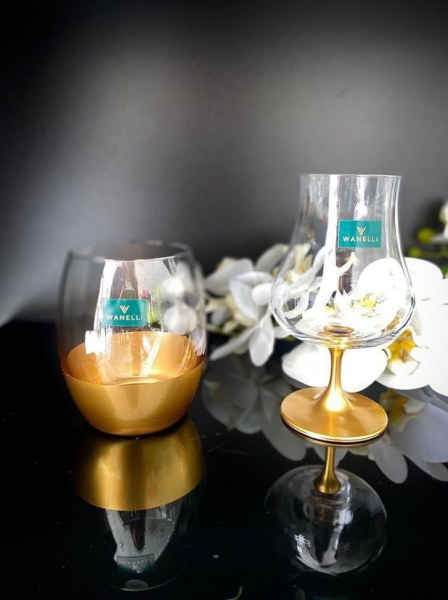 Wanelli Wn1170 Ballet Gold Kahve Su Bardağı 6'lı 220 ml