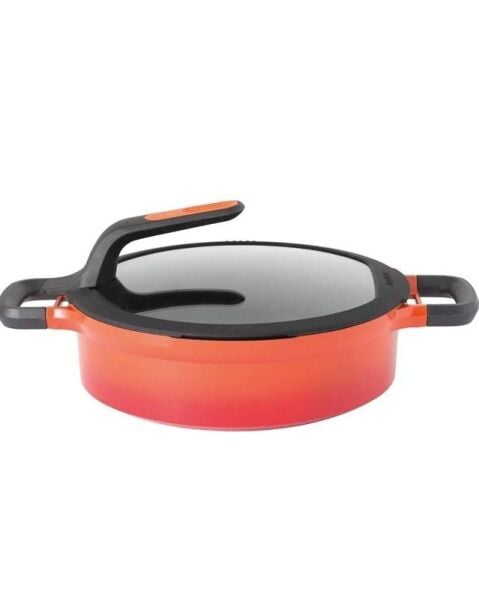 Berghoff 2307407 Gem Stay Cool Pilav Tenceresi Turuncu 28 Cm