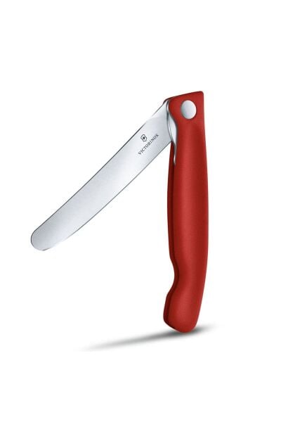 ​​​​​​​​​​​​​​​​​​​​​​​​​​​​​​​​​Victorinox 6.7801.FB SwissClassic 11 cm Katlanabilir Soyma Bıçak Kırmızı
