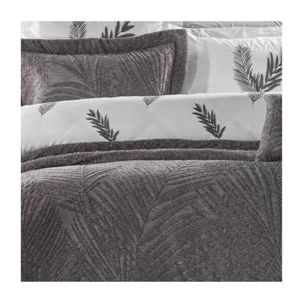 Zebra Casa Palmıra Yatak Seti Antrasıt