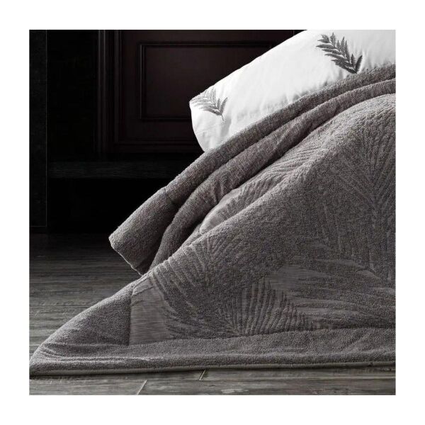 Zebra Casa Palmıra Yatak Seti Antrasıt