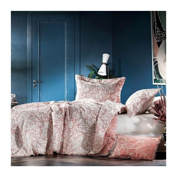 Zebra Casa All Days Boungh Yatak Örtüsü Pudra Çift Kişilik