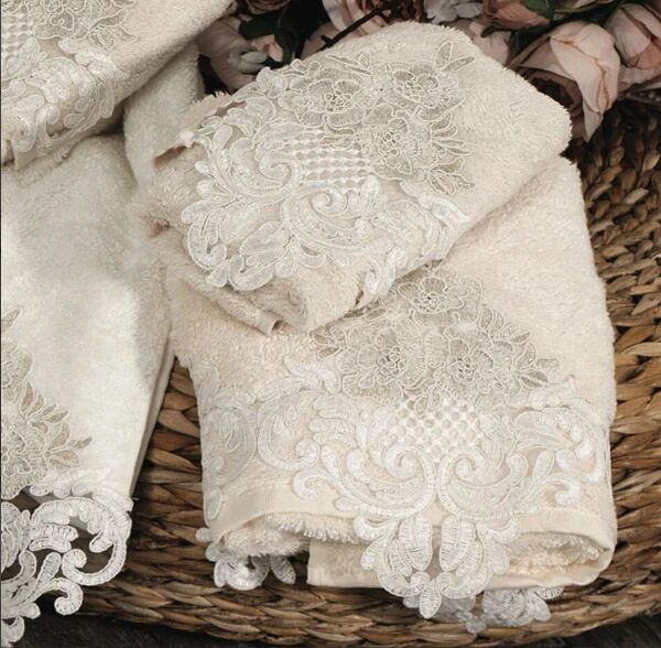 Nazik Home Firuze Havlu Bej 90X150