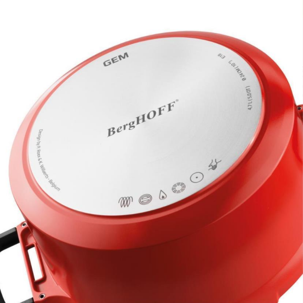 Berghoff Gem Stay Cool Soft Turuncu Tencere 28 Cm