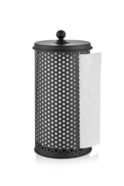 The Mia Havlu Peçetelik Siyah 30x14 cm