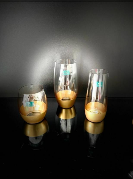 Wanelli Wn1177 Ballet Gold Su Bardağı 6'lı 350 ml