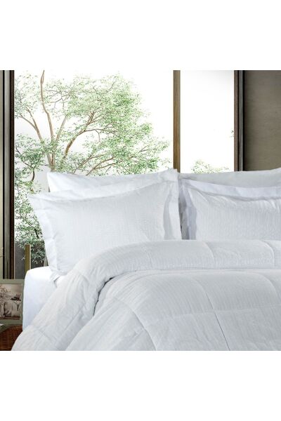 Zebra Casa Muddy Uyku Seti Krem Çift Kişilik