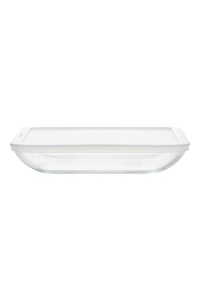 Pyrex 342P000/3046 Dikdörtgen Fırın Kabı + Kapak 22 x 17 x 6 cm