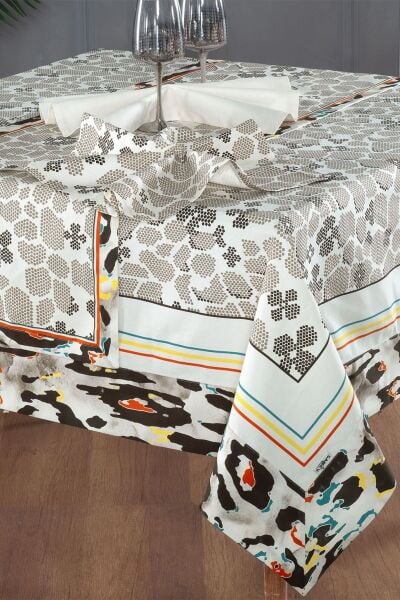 Sarev Woddy 160/240 Masa Örtüsü-Bej