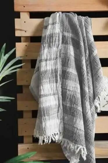 Sarev Marta Plaj Havlusu Gri