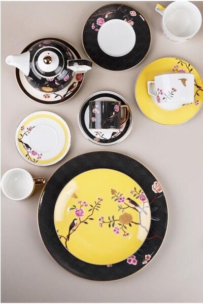 Lucky Art Lucile 6 Lı Servis Tabağı 20 Cm