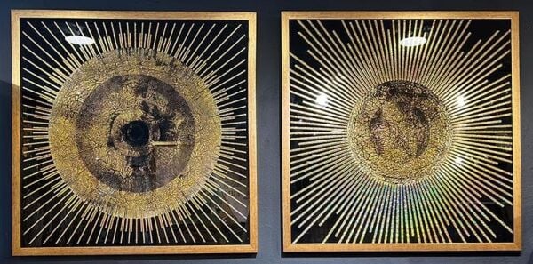 Magic Home CT608 Cam Baskı Çerçeveli 60x60 2 li Set  Tablo