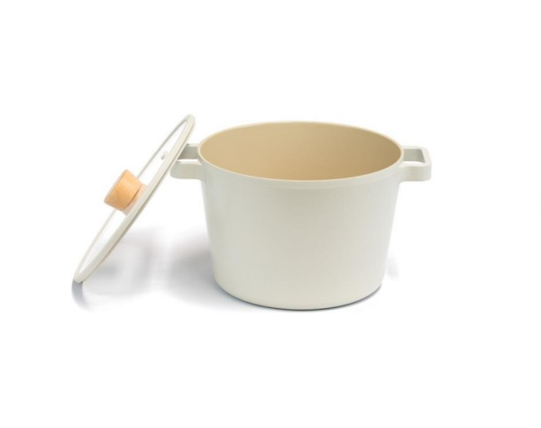 Neoflam Fika Cam Kapaklı Alüminyum Döküm Derintencere 22 cm