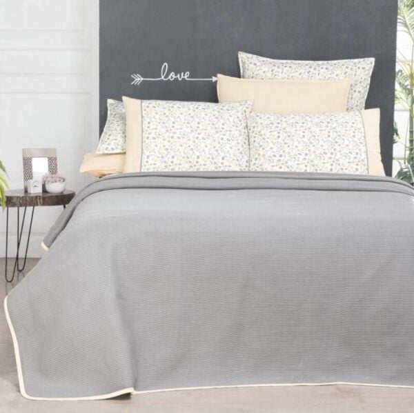 Sarev Mira Pike Takımı Gri Tek Kişilik