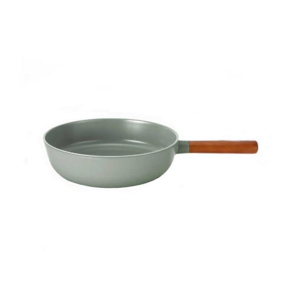 Neoflam Fika Alüminyum Döküm Wok Tava 26cm Gri