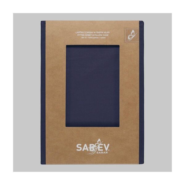 Sarev New Slow City 100X200 Fıtted Lacivert