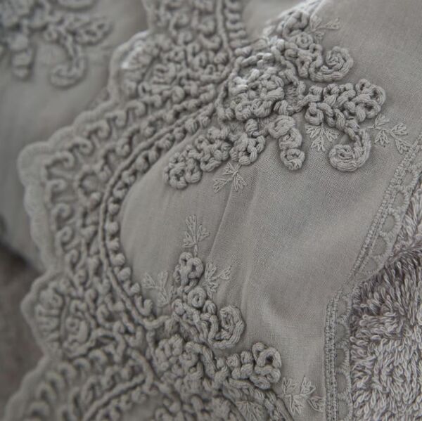 Nazik Home Tual Havlu Gri 90X150