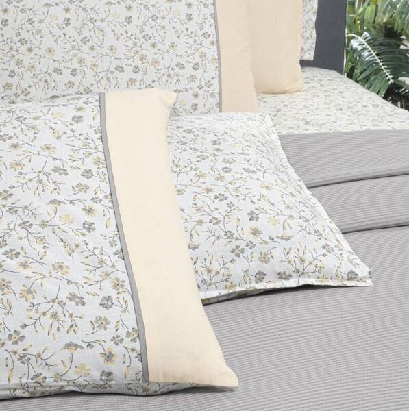 Sarev Mira Pike Takımı Gri Çift Kişilik