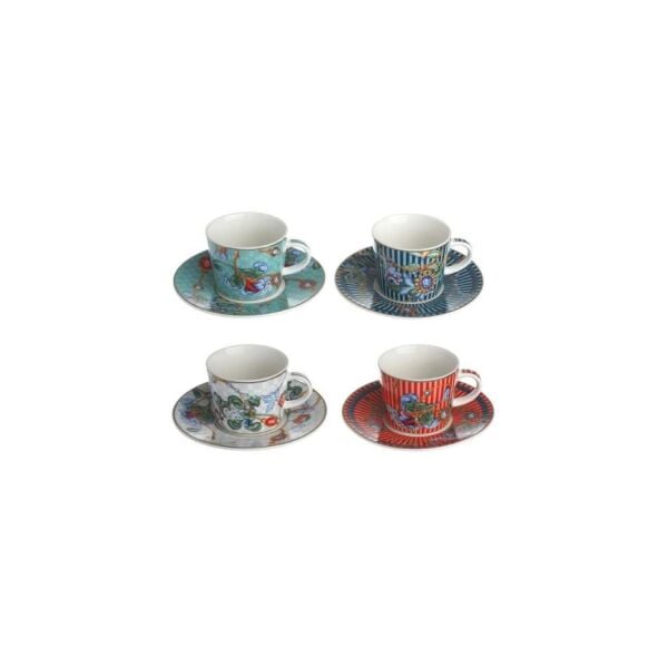 Lucky Art Chantelle Bone 4lü Kahve Fincanı Seti