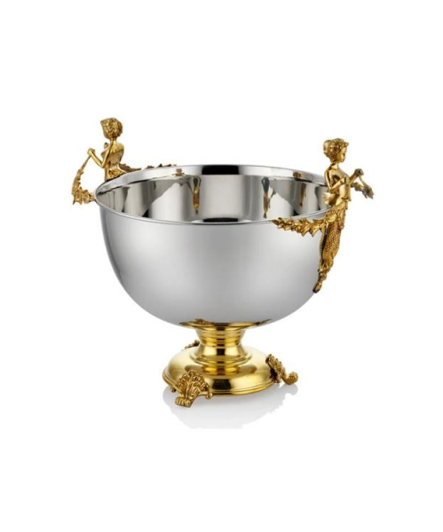 Lamedore Melekli Pirinç Dekoratif 37 x 31 x 32 Cm