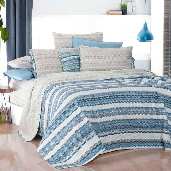 Sarev Twister Pike Takımı Mavi Çift Kişilik