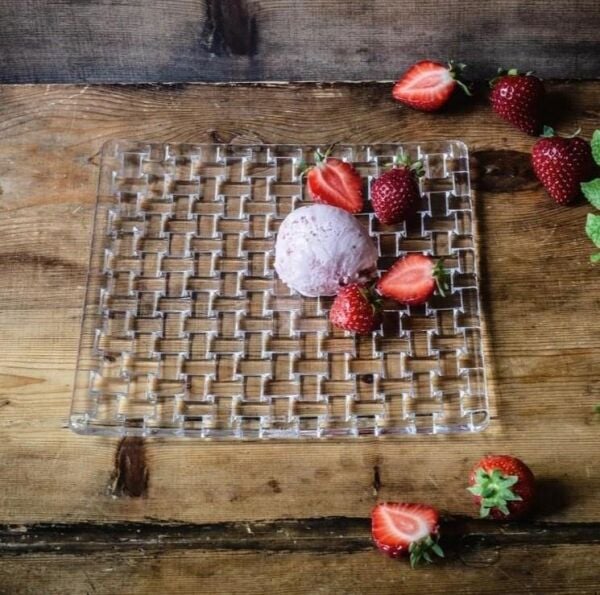 Nachtmann Bossa Nova 21 cm Kare Tabak S/2