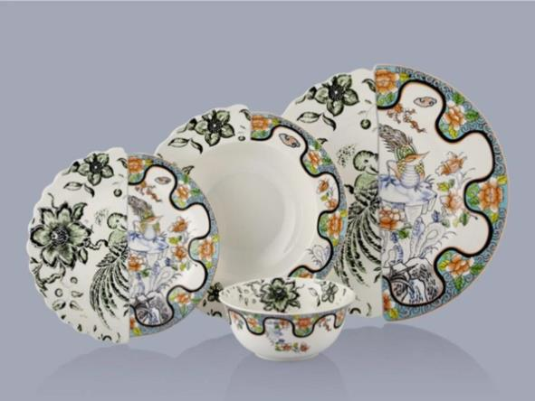 Lamedore Green Love 24 Parça Yemek Takımı