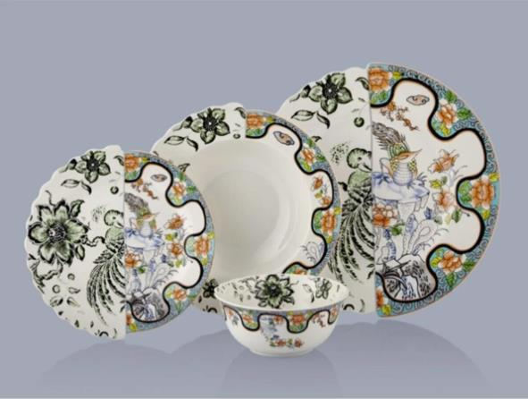 Lamedore Green Love 24 Parça Yemek Takımı