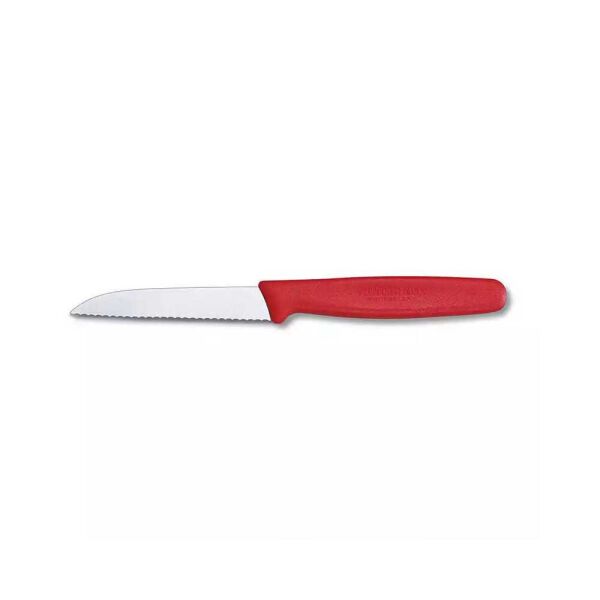 Victorinox 5.0431 Düz Kırmızı Tırtıklı Soyma Bıçağı 8 Cm