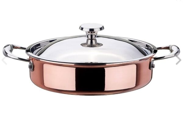 Leggno Cpr5414st28 Copper Sığ Tencere İndiksiyonlu 28 Cm