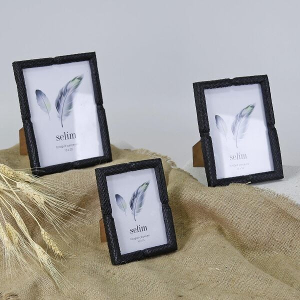 Selim Dekor Zena 15x20 Çerçeve Siyah