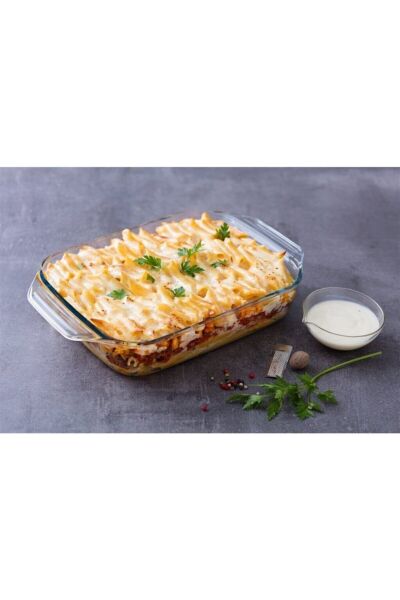 Pyrex 407B000/7046 Dikdörtgen Fırın Kabı 2,1 Lt