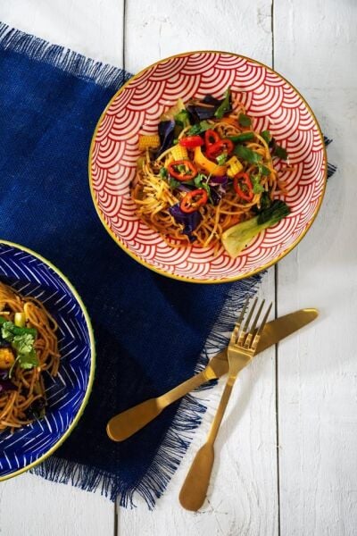 Mikasa Glazed Seramik Bowl Kase 21x5cm