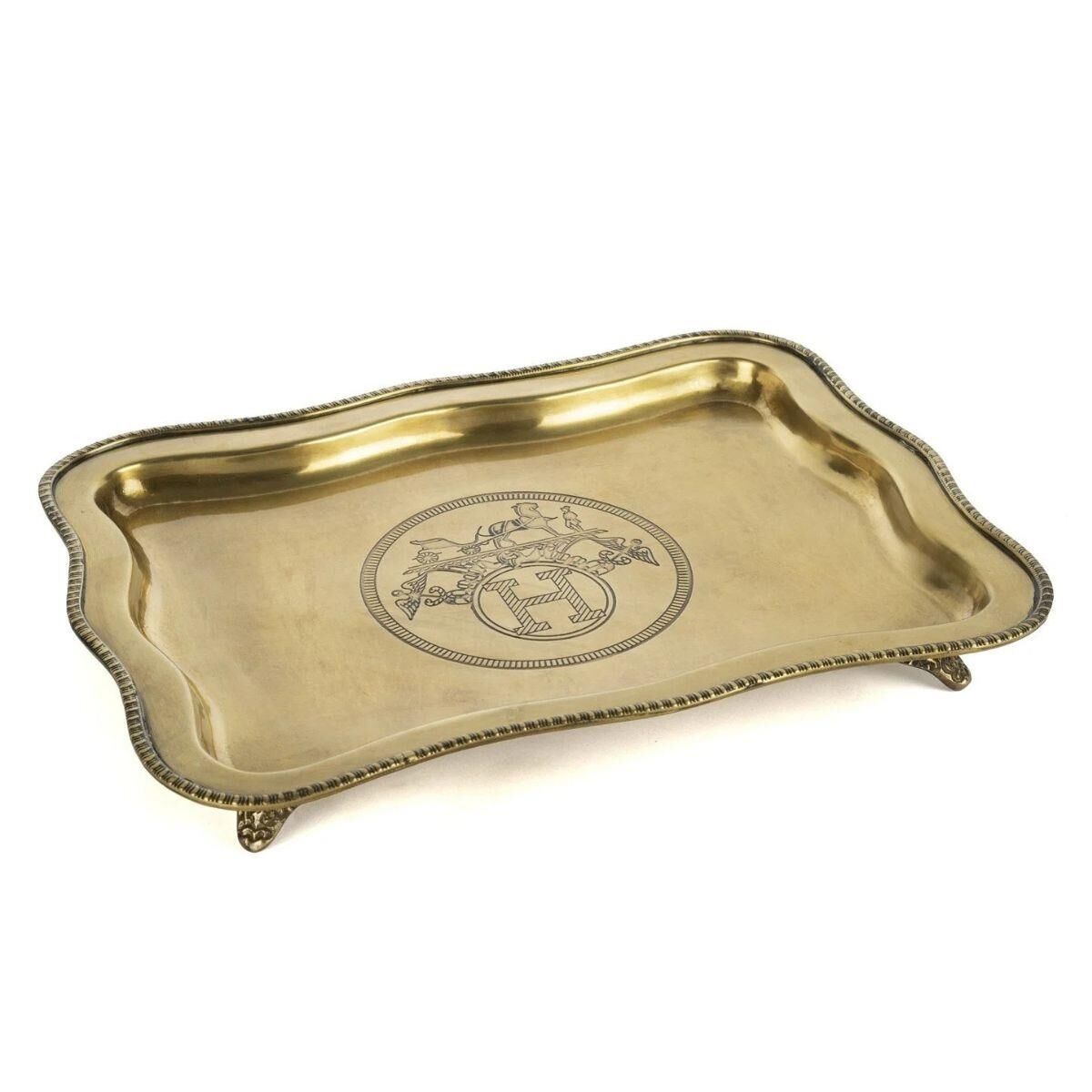 Mikasa Moor Horse Bakır Antik Dalgalı 32x23 Tepsi