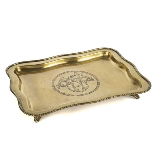 Mikasa Moor Horse Bakır Antik Dalgalı 32x23 Tepsi