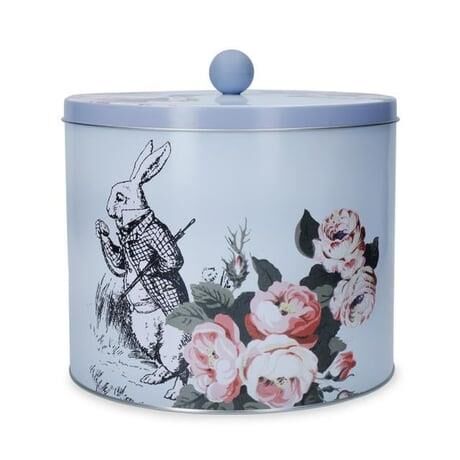 Mikasa x V&A Alice in Wonderland  Teneke Bisküvi Kutusu 18x15