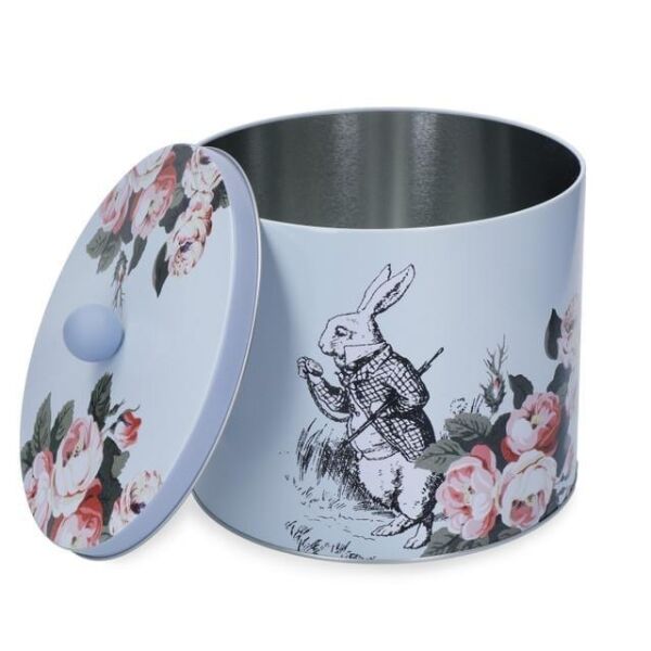 Mikasa x V&A Alice in Wonderland  Teneke Bisküvi Kutusu 18x15