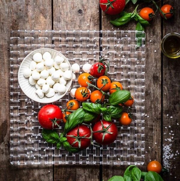 Nachtmann Bossa Nova 28 cm Kare Servis Tabağı