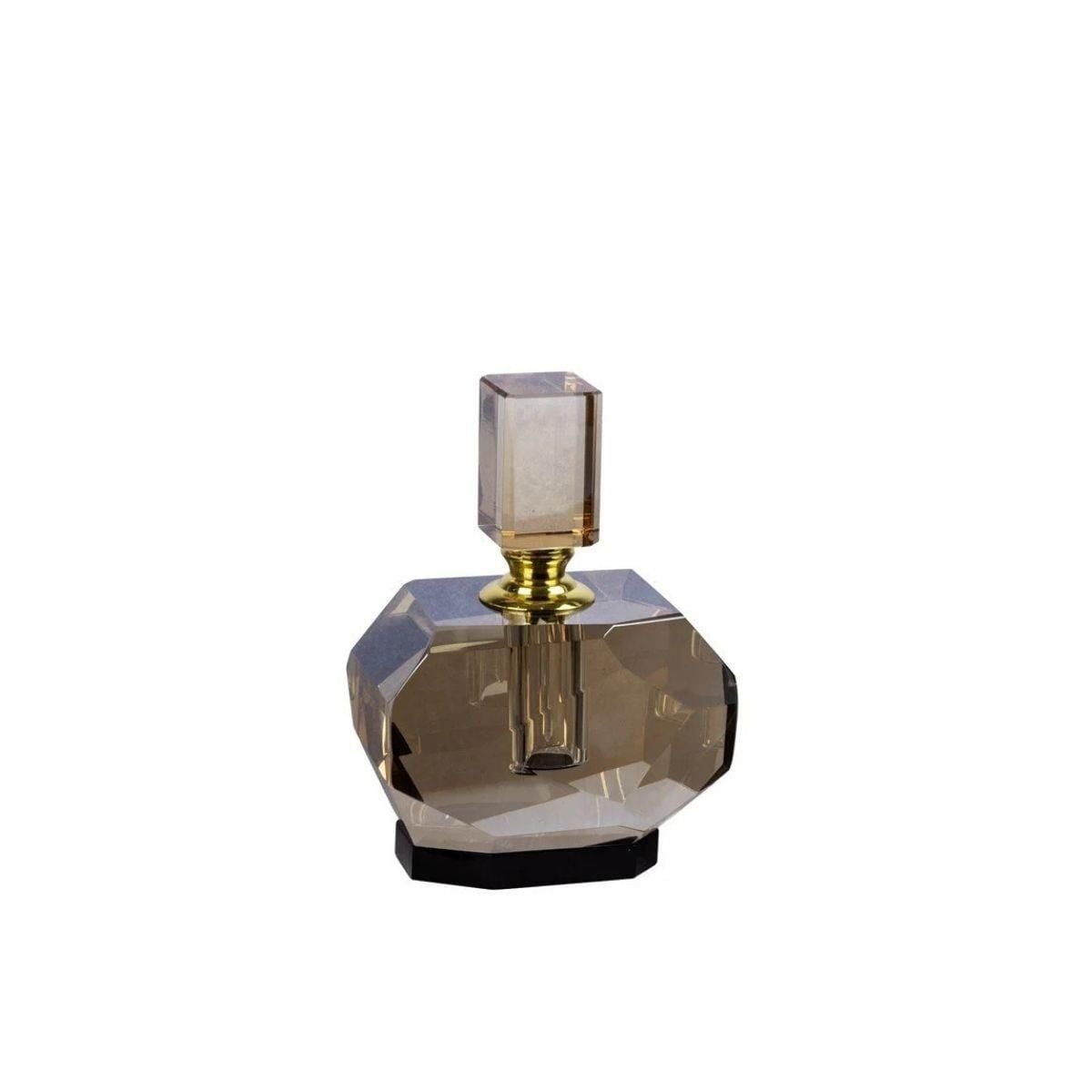 Mikasa Moor Kristal Şampanya Siyah Dekor Şişe 9x13cm